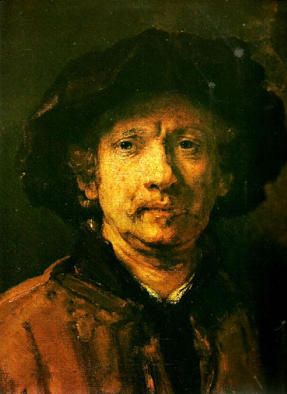 Rembrandt van rijn sjalvportratt